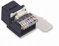 Cat5e Keystone Jacks, Tool-less